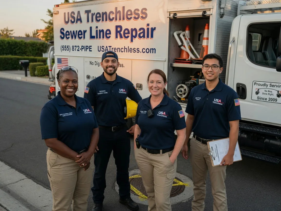 Sewer Line Repair company in Folsom, PA